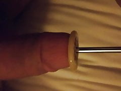 Rolling condom into urethra compilation, urethral sounding