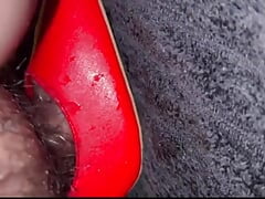 Cum on Guess Stilettos