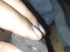 My original cock  first time masturbation in home