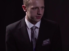 Shy Mormon drills his ass to serve his old leader