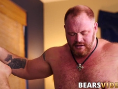 Hairy Man takes gonzo boning from guy