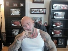 Hairy man, verbal white master, straight alpha