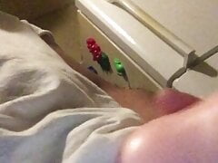 Fucking my sex toy with my big black dick