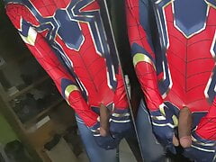 Spider-Man jerk off