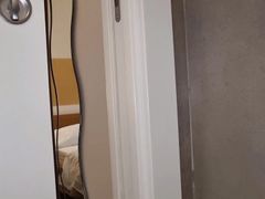 AMATEUR INTIMATE SHOWER   SHE GETS TURNED ON AND JERKS OFF IN THE SHOWER WITH INTENSE MOANS - WITH A HUGE COCK FULL OF FOAM