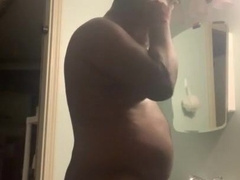 Towel Dry BIG BLACK COCK