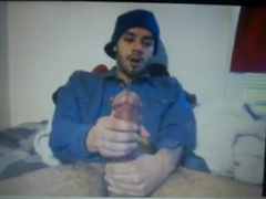 young huge dick latin shoots a hot cum load 5