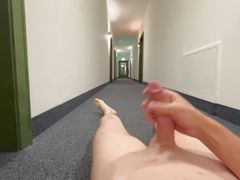 At night in the hotel