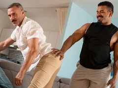 Manuel Skye and Jericho James do a lot on the couch