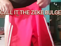 Freeballing in Adidas Tight Short