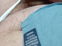 Father is emptying at work