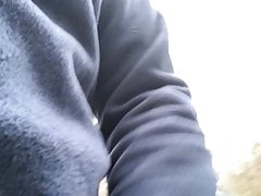 Piss drinking in Nature