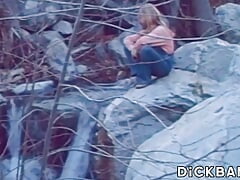 Horny Darryl Hughes and Olin Barebacked Outdoor