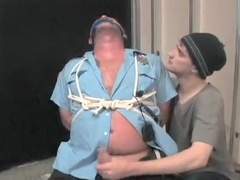 Bound Blond Boy