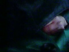 sucking  bf  while wearing a pvc raincoat