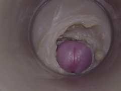 Camera in Labia, Cervix POINT OF VIEW, "Internal cumshot" ASMR 4k