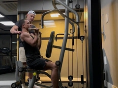 fuckin' the butt of the dark-haired boy from the gym