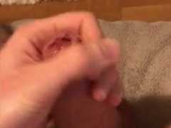 German hot eging and moaning with sperm at the end 10