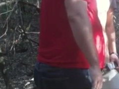 Bareback Fun in the Forest with a Horny Amateur