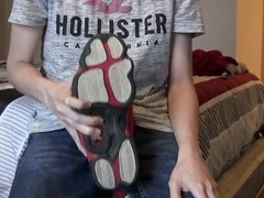 Jordan creampies and fucks fresh teen in sneakers