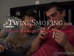 Young Austin Riede rimmed and fucked sexy JD Phoenix with clouds of smoke between them