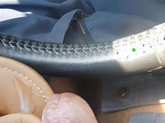 was in my friend car and seen her sandals in her car