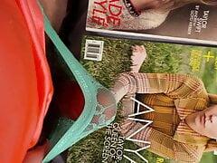 Cumming for Anya Taylor Joy and licking it up