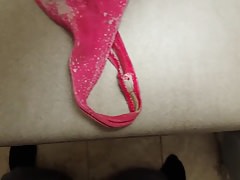 I cum in my sister-in-law's well worn and dirty thong.