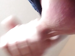 Standing masturbation