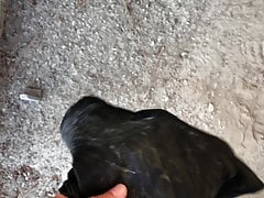 Public Manhandle of Filthy Secretary Skirt and Sexy Bra