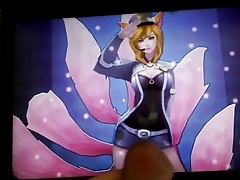 Popstar Ahri Cum Tribute Sop 6