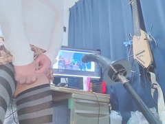 Getting off in cotton underpants