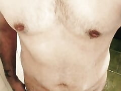 POV Vertical Video. Ale Ale Shower Guy