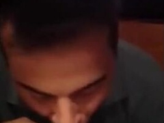 Verbal White Master Makes Arab Slave Swallow His Cum