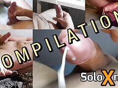 Compilation best moments cumshots and oragasms 2022, part 1 - SoloXman