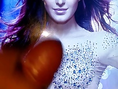 My first tribute on xhamster on the slut Katrina Kaif