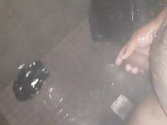 Washing my cock in hard water