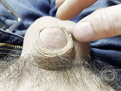 Tiny cock rub