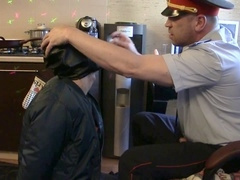 Hard bdsm, face slapping, spit in mouth