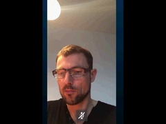 Str8 daddy showing off his cock on cam 8