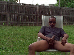 Gay bbc, outside, outdoors