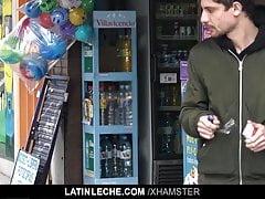LatinLeche - Fucking A Straight Stud On The Street
