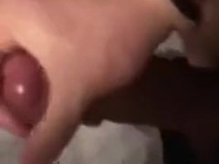 Having some joy, stud fapping phat dinky