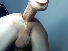 My anal Dildo. Fuck with fucking machine