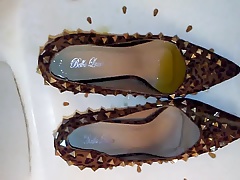 pissed studed heels