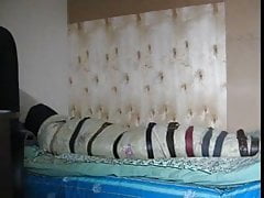 Sweet torments in wrapping bondage