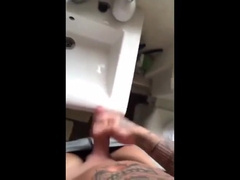 Tattoed guy and huge cock 3