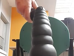 70-8 ANAL complete with the 88 knotted progressive plug.  session 070. 20221006