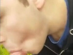 What He Does With His Fresh iPhone: Pillow-biter Amateur Web cam Fellatio
