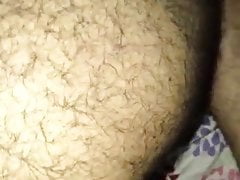 Big black coco open hairy ass